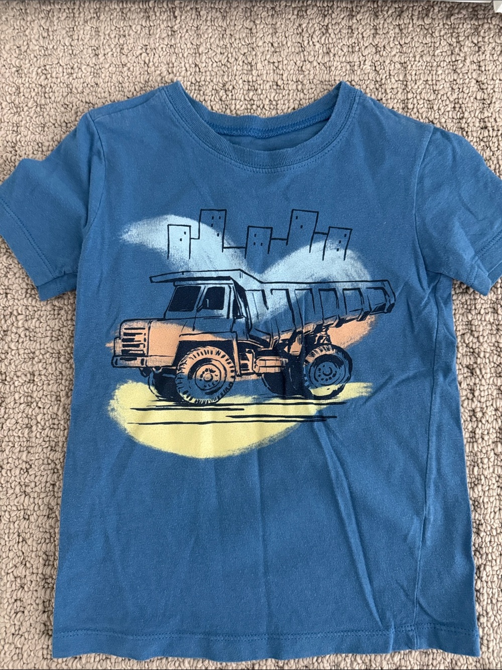 Carter's Boys' Assorted Short Sleeve Tees - Blue, Teal, Green, White - Picture 6 of 16